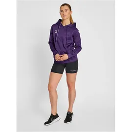 hummel Core XK Poly Kapuzenjacke Damen acai/white XS