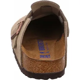 Birkenstock Boston Weichbettung Veloursleder taupe 38