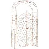CLP Rosenbogen Melissa 120 x 220 x 40 cm Antik Braun