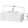 Duravit Waschtischunterschrank 2 Schubkästen 130 x 40,8 cm Grau