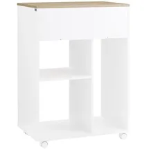 SoBuy ASK10 Aktenschrank 63 x 40 x 88 cm weiß