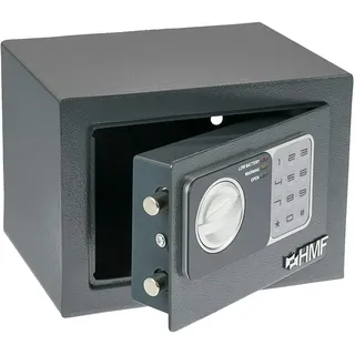 HMF Möbeltresor Elektronikschloss, HMF 46126, 23 x 17 x 17 cm, Anthrazit