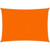 vidaXL Sonnensegel Oxford-Gewebe Rechteckig 6x8 m Orange