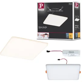 Paulmann Einbauleuchte LED Veluna Varifit eckig 18,5 cm, 17 W, satin