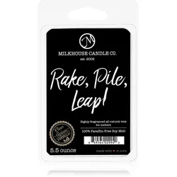 Milkhouse Candle Co. Creamery Rake, Pile, Leap! wachs für aromalampen 155 g