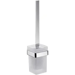 Emco Loft Toilettenbürstengarnitur für Wandmontage, Accessoires, chrom