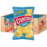 Lorenz Snack World Crunchips Salted, 20er Pack (20 x 150 g)