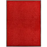 vidaXL Waschbar 90 x 120 cm Rot