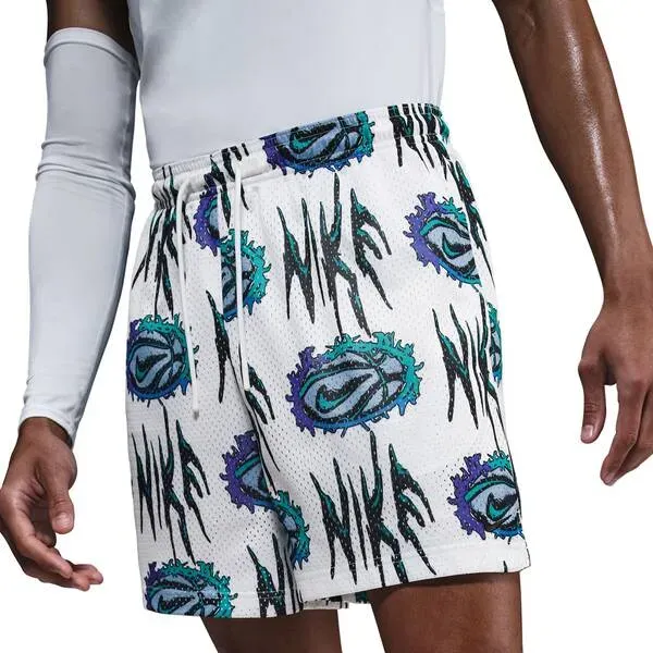 NIKE Herren Fanhose Practice Mesh, WHITE/BLACK, L