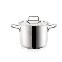 Orion Kochtopf Stahltopf mit Deckel 18/10 PREMIUM Induktion 6,5l