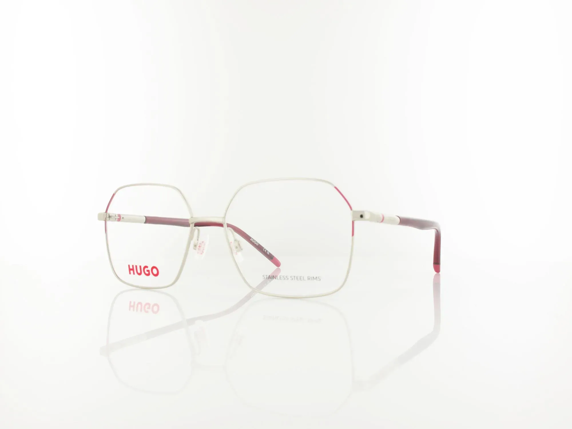 Hugo HG 1382 3YZ 54 palladium pink