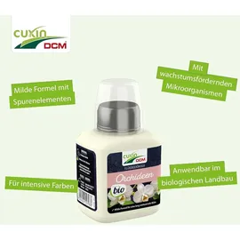 DCM CUXIN Flüssigdünger Orchideen BIO 0,25 l