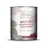 MjAMjAM Leckere Mahlzeit 800g Dose Katzennassfutter 6 x 800 Gramm herzhaftes Wild & Kaninchen an fruchtigen Heidelbeeren