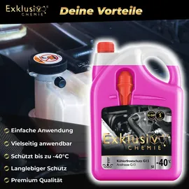 Exklusiv Chemie G13 Kühlerfrostschutz Violett 5 l