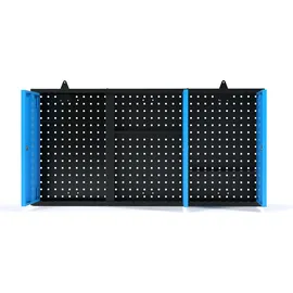 Güde Hängeschrank Stahl 120x20x60 cm schwarz 3 Türen abschließbar