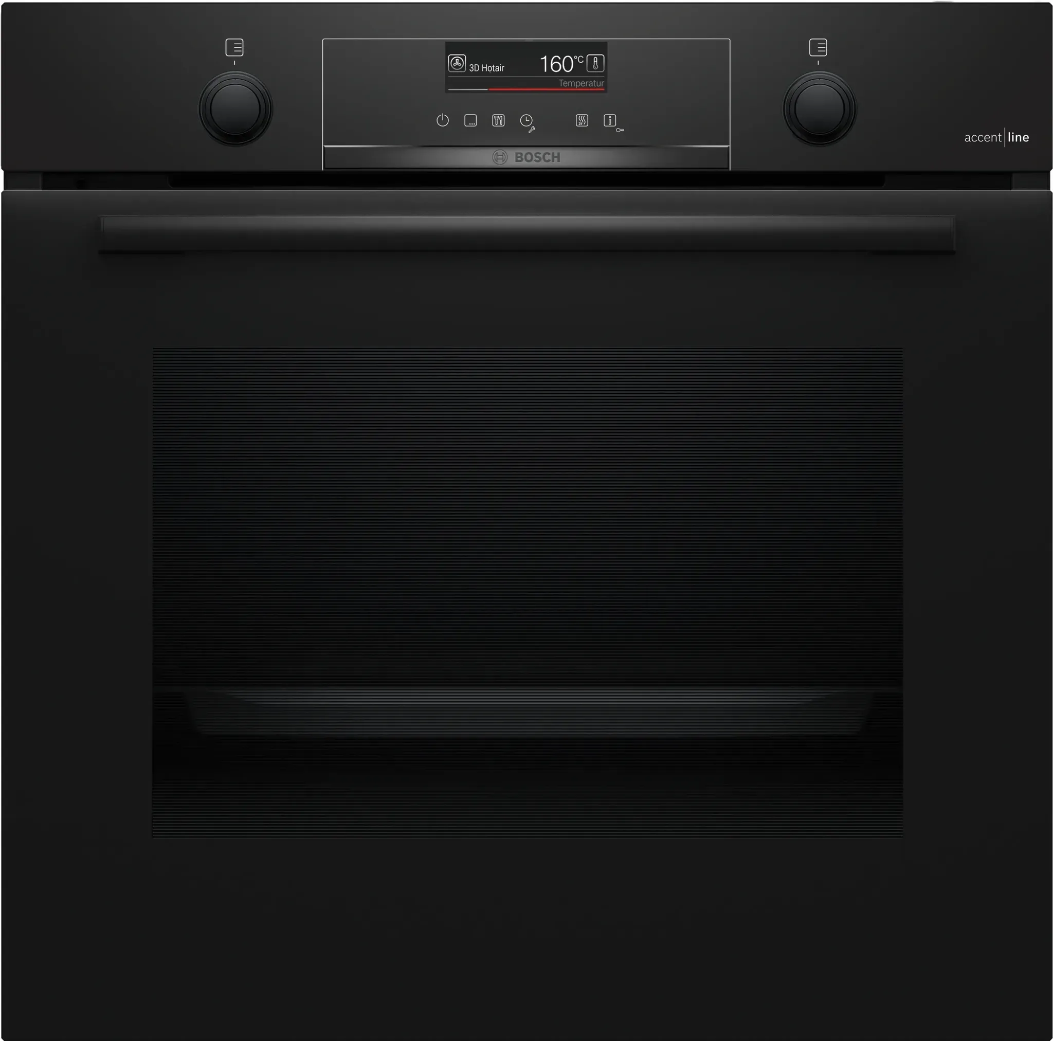 Bosch Einbau-Backofen HBG4390B3  Schwarz
