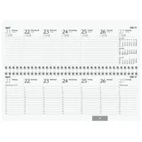 Glocken Querkalender 1 Woche = 2 Seiten 2026