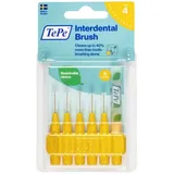 TePe Interdentalbürsten 0,7 mm Gelb 6 Stk Gründliche Zahnzwischenraumreinigung