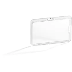 Durable Kartenhalter 54x87mm tr 10St für permanenten Verbleib