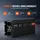 Vevor Sinus-Wechselrichter 3000 W DC 12 V AC 230 V LCD-Display Wechselrichter mit 3 AC-Steckdosen 2 USB-Anschlüssen 1 Typ-C-Anschluss 10 Ersatzsicherungen für große Haushaltsgeräte