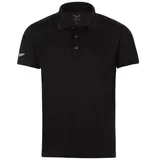 Trigema Poloshirt TRIGEMA "TRIGEMA Klassisches COOLMAX®«, Gr. XXL, schwarz Herren Shirts Kurzarm
