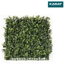 Karat Pflanzenwand Eucalyptus Kunstpflanzen zur Wandmontage - erweiterbares Paneel / 50 x 50 cm