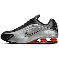 Nike Shox R4 - Silber/Rot/Schwarz - 8.5
