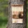 Relaxdays Fledermauskasten, Unterschlupf für Fledermäuse, HBT: 37 x 22 x 12,5 cm, geflammt, Fledermaushotel, Holz, Natur