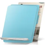 OAZ Flicken Selbstklebend Stoff, 23 x 28 cm 2 Stück Leinwand Selbstklebender Stoff, Hellblau, Wasserdichtes Leinwand Flicken Selbstklebend für Sofa Zelt Möbel Autositz Liege