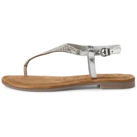 TAMARIS Riemchensandale Damen Silber 38