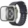 Hama Super Hybrid Apple Watch Ultra 3 (Schwarz, Transparent) 210969 Displayschutz für Ultra/Ultra 2/Ultra 49 mm, 00210969
