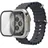 Hama Super Hybrid Apple Watch Ultra 3 (Schwarz, Transparent) 210969 Displayschutz für Ultra/Ultra 2/Ultra 49 mm, 00210969