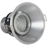 NÄVE LED-Feuchtraum Taro Einbauspot Silber Ø 9,4 cm x 10 cm