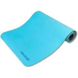 Cecotec DrumFit Yoga Mat, Maße 183 x 61 cm und 0,8 cm dick, Transportgriff, rutschfester Stoff mit Muster, WavyTex-Gewebe, widerstandsfähiges TPE-Material