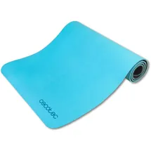 Cecotec DrumFit Yoga Mat, Maße 183 x 61 cm und 0,8 cm dick, Transportgriff, rutschfester Stoff mit Muster, WavyTex-Gewebe, widerstandsfähiges TPE-Material