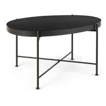 BIZZOTTO Beistelltisch Inesh Silber Aluminium 121 x 63 x 31 cm