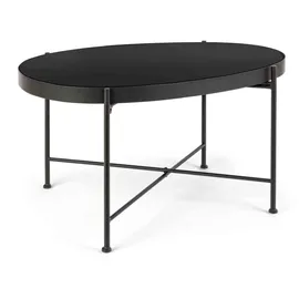 BIZZOTTO Beistelltisch Inesh Silber Aluminium 121 x 63 x 31 cm