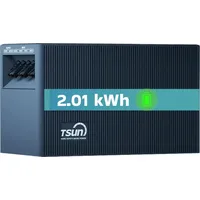 sunniva TSUN SolarCan TSOL-DCU2000Lite 2 kWh DC Solarspeicher LiFePO4, IP65, 2400 W PV Eingang, DC-gekuppelte Batterie für Balkon, Dach & 2%Skonto bei Vorkasse Überweisung