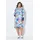 laurasøn Jerseykleid Sweatkleid Blau XL