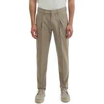 Marc O'Polo Tapered Fit Weite Hose 'MOROT JOGGER' - Marc O'Polo × DFB Travel Collection, taupe, 32/32