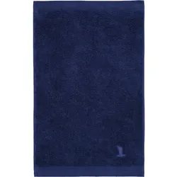Möve Saunatuch Superwuschel Gästetuch 30x50 cm Schwarz 