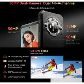 Blackview BL9000 5G 24 GB RAM 512 GB Schwarz