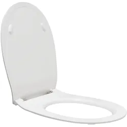 Megabad Living WC-Sitz mit Absenkautomatik 40D40200I, Badkeramik, mit Absenkautomatik