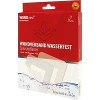 WUNDmed Wundverband Wasserfest, Duschpflaster 8 x 10 cm 5 Stück