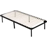 Habitat Et Jardin - Lattenrahmen + Füße für Matraze von 90 x 190 cm - 20 Latten