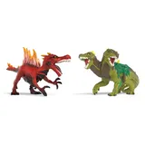 Schleich 70834 - Eldrador Creatures Feuersaurier vs. Dschungelechse