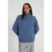 Style Republic Rollkragenpullover OVERSIZED BOXY Blau Melange L