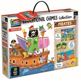 Lisciani Educational Games Collection - Pirates