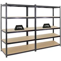 Proregal Mega Deal 2x Schwerlastregal Taurus HxBxT 180 x