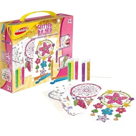 JOUSTRA Glitzer-Bilder Bastelset im Koffer